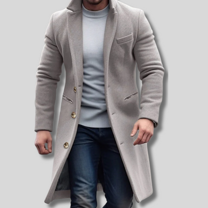 Kye - Luxurious Men's Overcoat