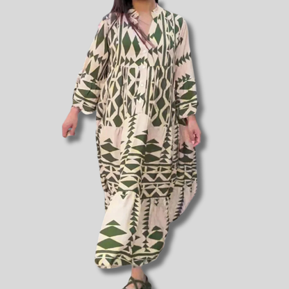 Lana - Women's Stunningly Elegant Maxi Dress with a Relaxed Fit