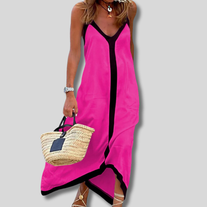 Chloe - Elegant Women's Spaghetti Strap Maxi Dress