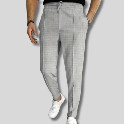 Stylish Men's Waffle Pattern Pants by Marcede