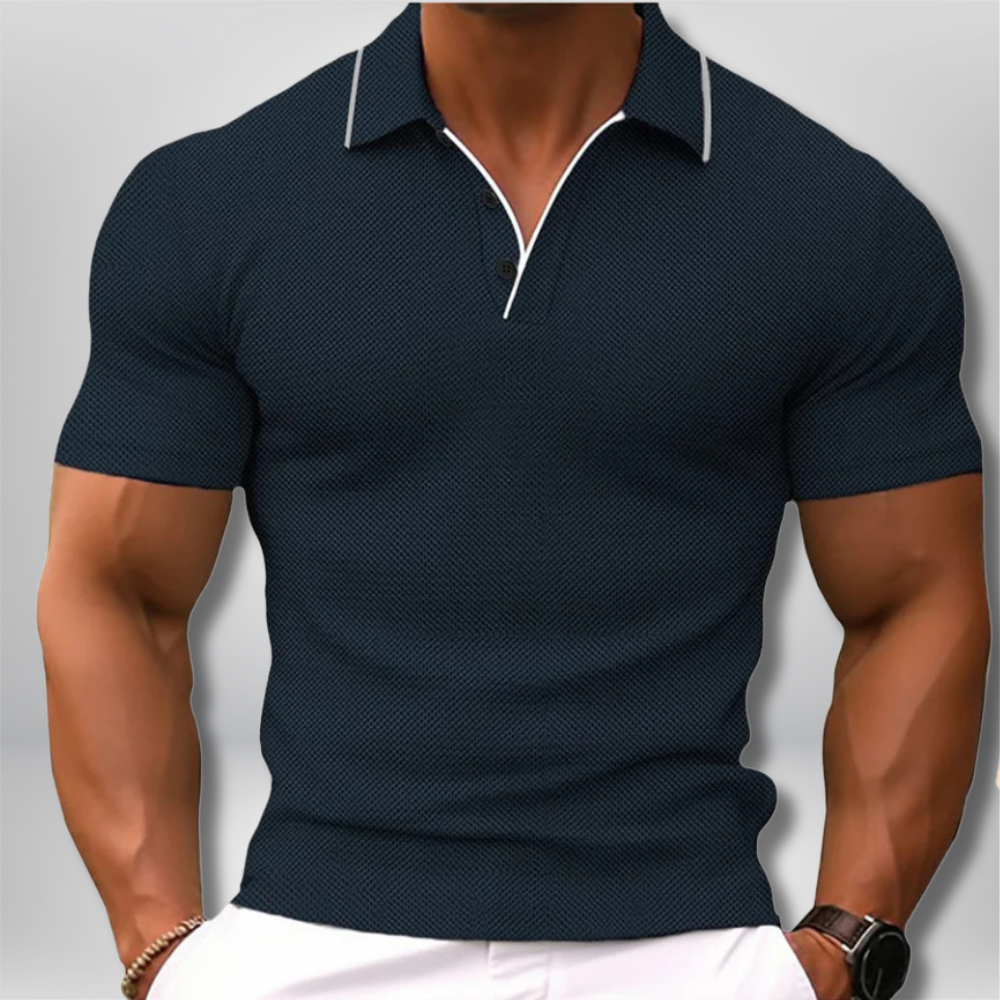 Travis - Stylish Muscle Fit Polo for a Sleek Look