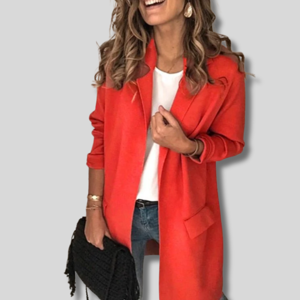 Zali - Chic Long Women's Blazer for Effortless Style