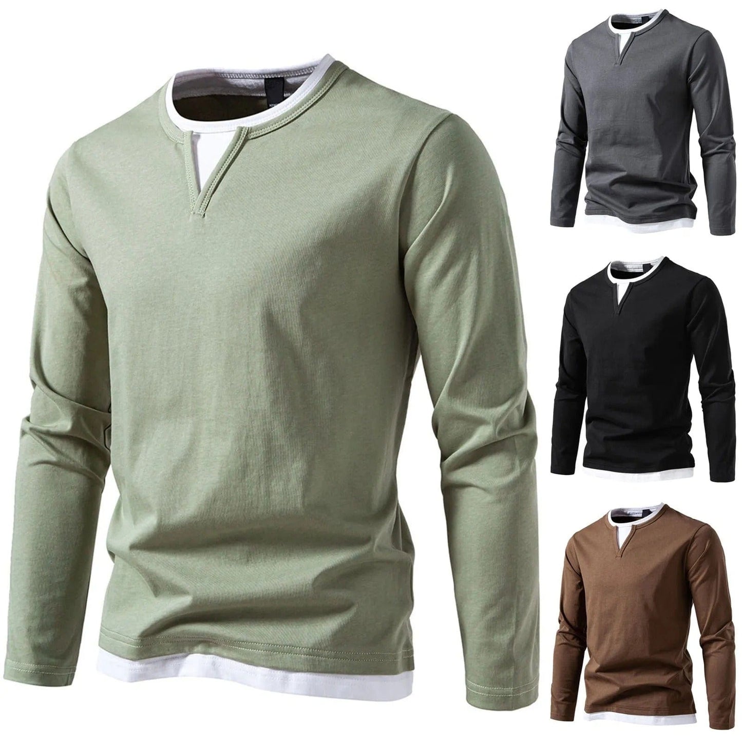 Jonas - Cozy Long-Sleeve T-Shirt for Ultimate Comfort