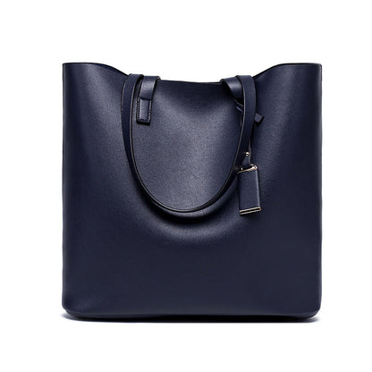 Sleek and Stylish Emilia Black Minimalist Tote Bag
