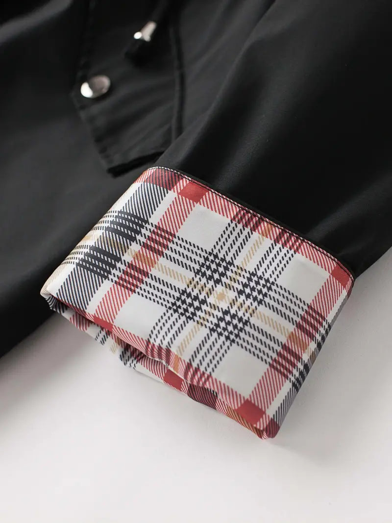 Kiah - Stylish Women's Long Sleeve Rain Coat for Elegance in Any Weather