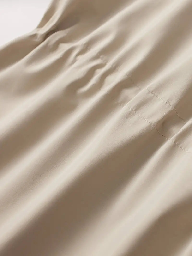 Kiah - Stylish Women's Long Sleeve Rain Coat for Elegance in Any Weather