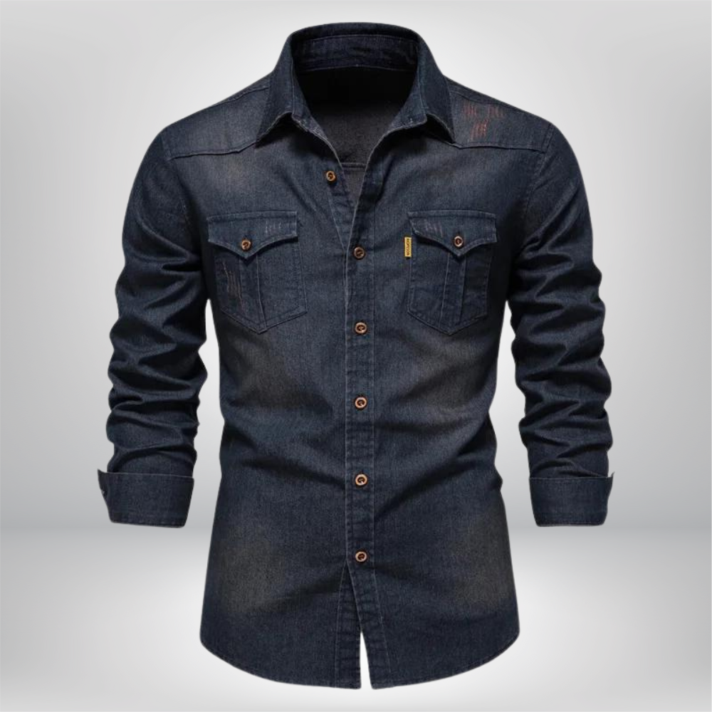 Stylish Denim Shirt by Arthur