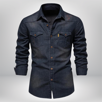 Stylish Denim Shirt by Arthur
