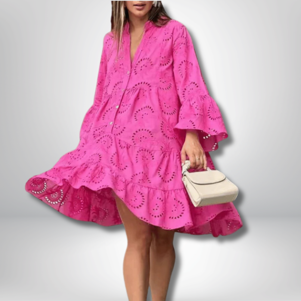 Brooklyn - Stunning Embroidered Elegance Dress