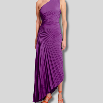 Tiffany - Stunning Pleated Maxi Dress for Effortless Elegance