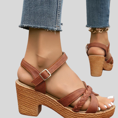 Gianna - Timeless Elegance Mid-Heel Sandals