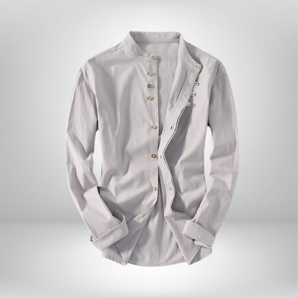 Ashton - Timeless Vintage Linen Shirt for Effortless Style