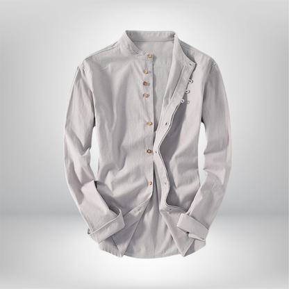 Ashton - Timeless Vintage Linen Shirt for Effortless Style
