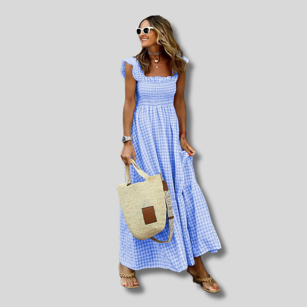 Tania - Flowy Long Summer Dress for Women
