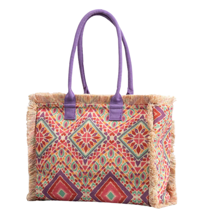 Chic Retro Bohemian Tote Bag – Perfect for Every Occasion!