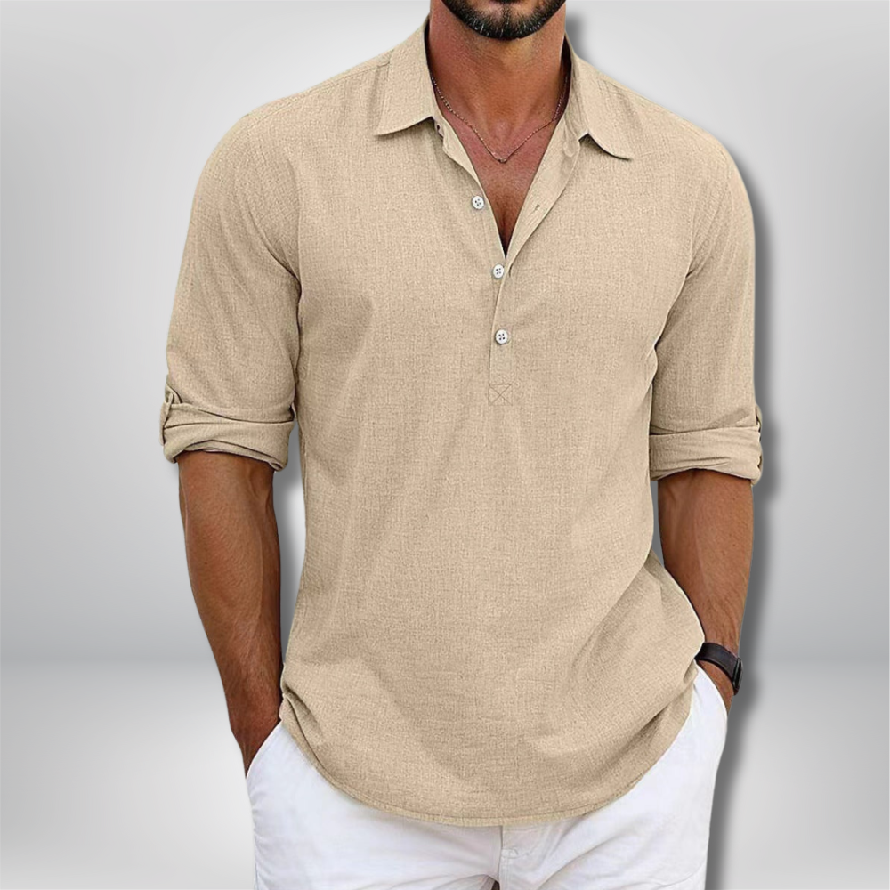 Givalli - Stylish Linen Shirt for Effortless Elegance