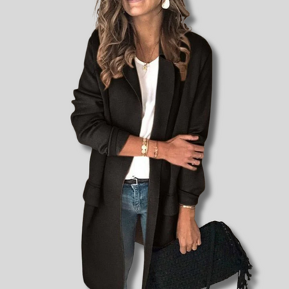 Zali - Chic Long Women's Blazer for Effortless Style