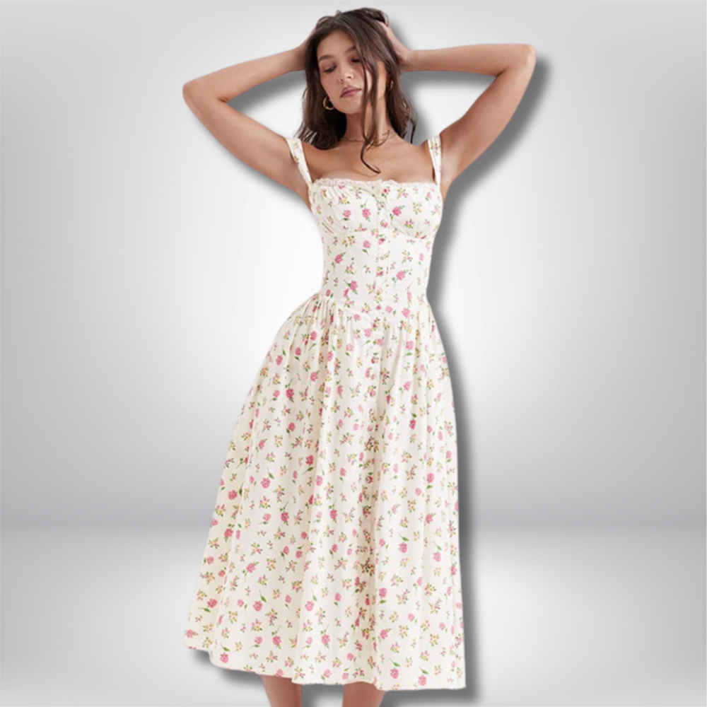 Leah - Chic and Stylish Midi Dress