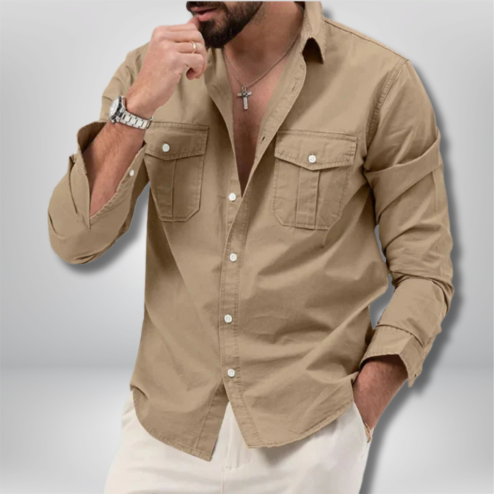 Brody - Trendy Cotton Shirt for a Chic Look