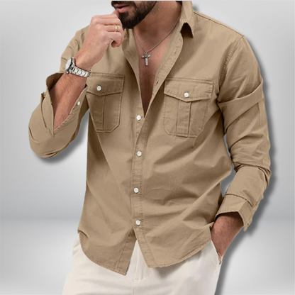 Brody - Trendy Cotton Shirt for a Chic Look