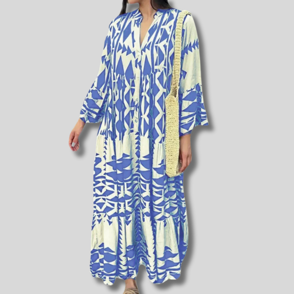 Lana - Women's Stunningly Elegant Maxi Dress with a Relaxed Fit