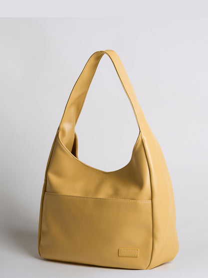 Chic Everyday BB Tote - Stylish Faux Leather Design with Ample Space for Ladies