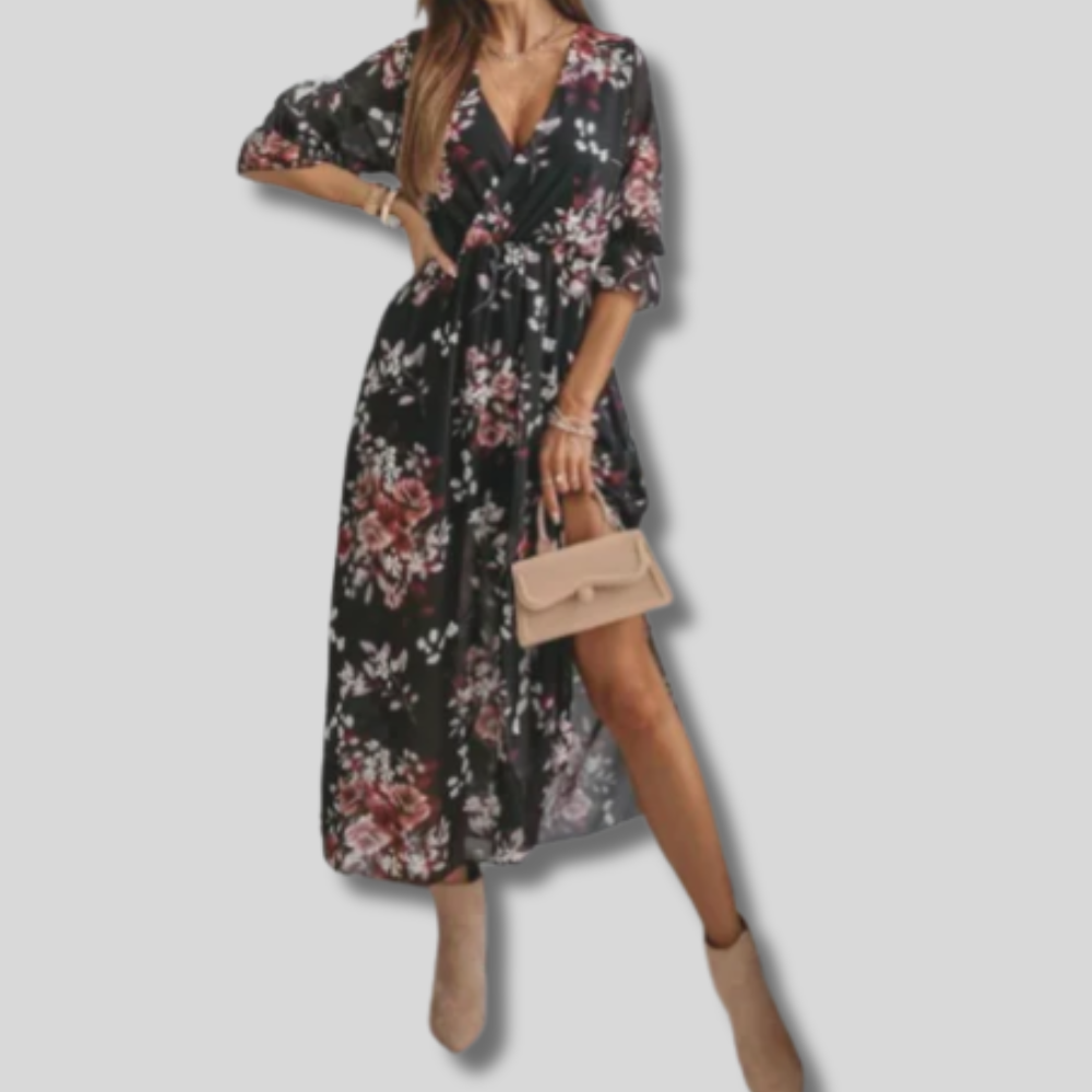 Chic Gaya Chiffon Summer Dress - Lightweight Elegance with a Trendsetting Style