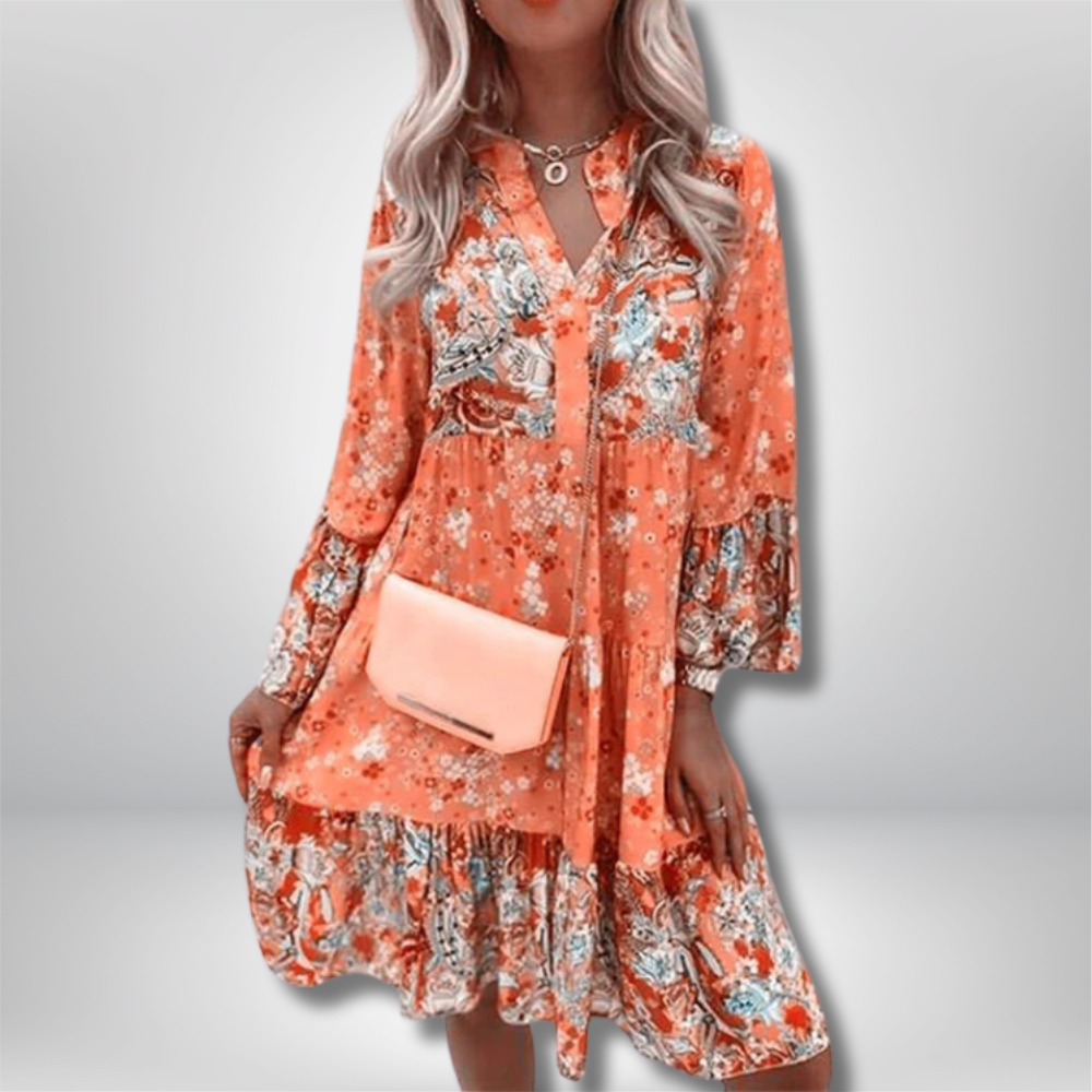 Radiant Floral Summer Dress - Embrace the Season with Style!
