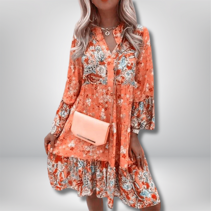 Radiant Floral Summer Dress - Embrace the Season with Style!