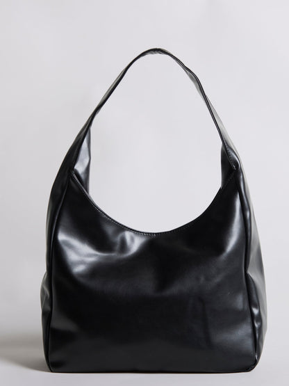 Chic Everyday BB Tote - Stylish Faux Leather Design with Ample Space for Ladies