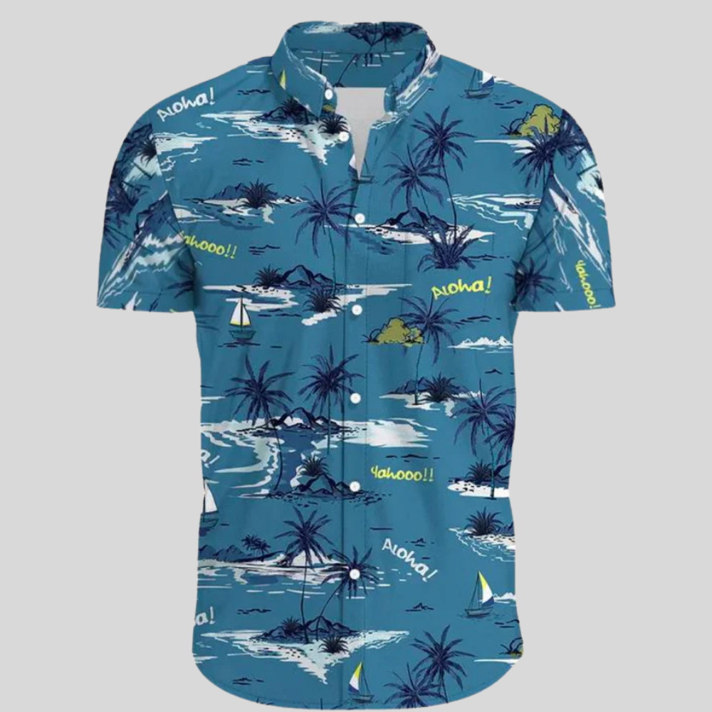 Emanuel - Vibrant and Stylish Hawaiian Shirt for Men
