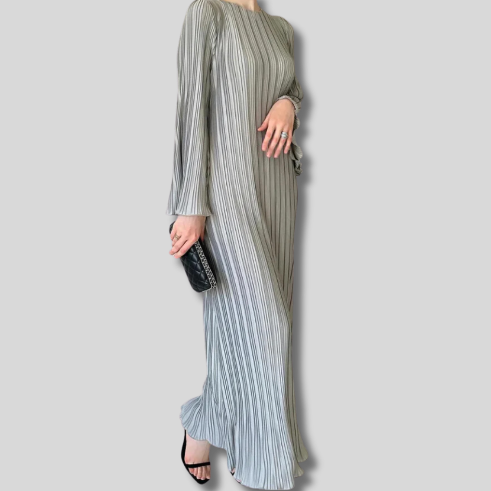 Chiara - Exquisite Pleated Maxi Dress for Women