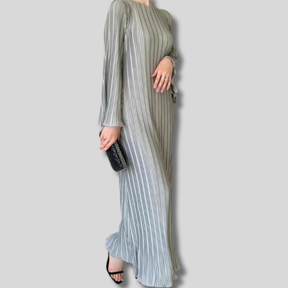 Chiara - Exquisite Pleated Maxi Dress for Women