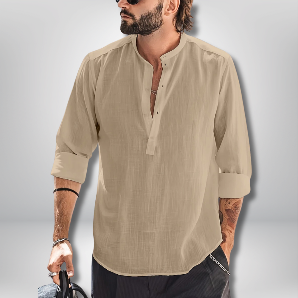 Kieran - Stylish Long-Sleeved Summer Shirt