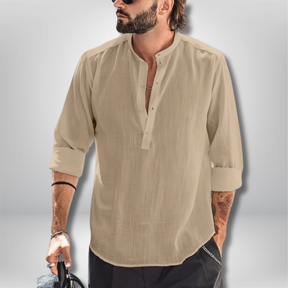 Kieran - Stylish Long-Sleeved Summer Shirt