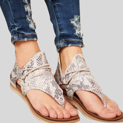 Wai - Stylish Leopard Print Sandals for Women