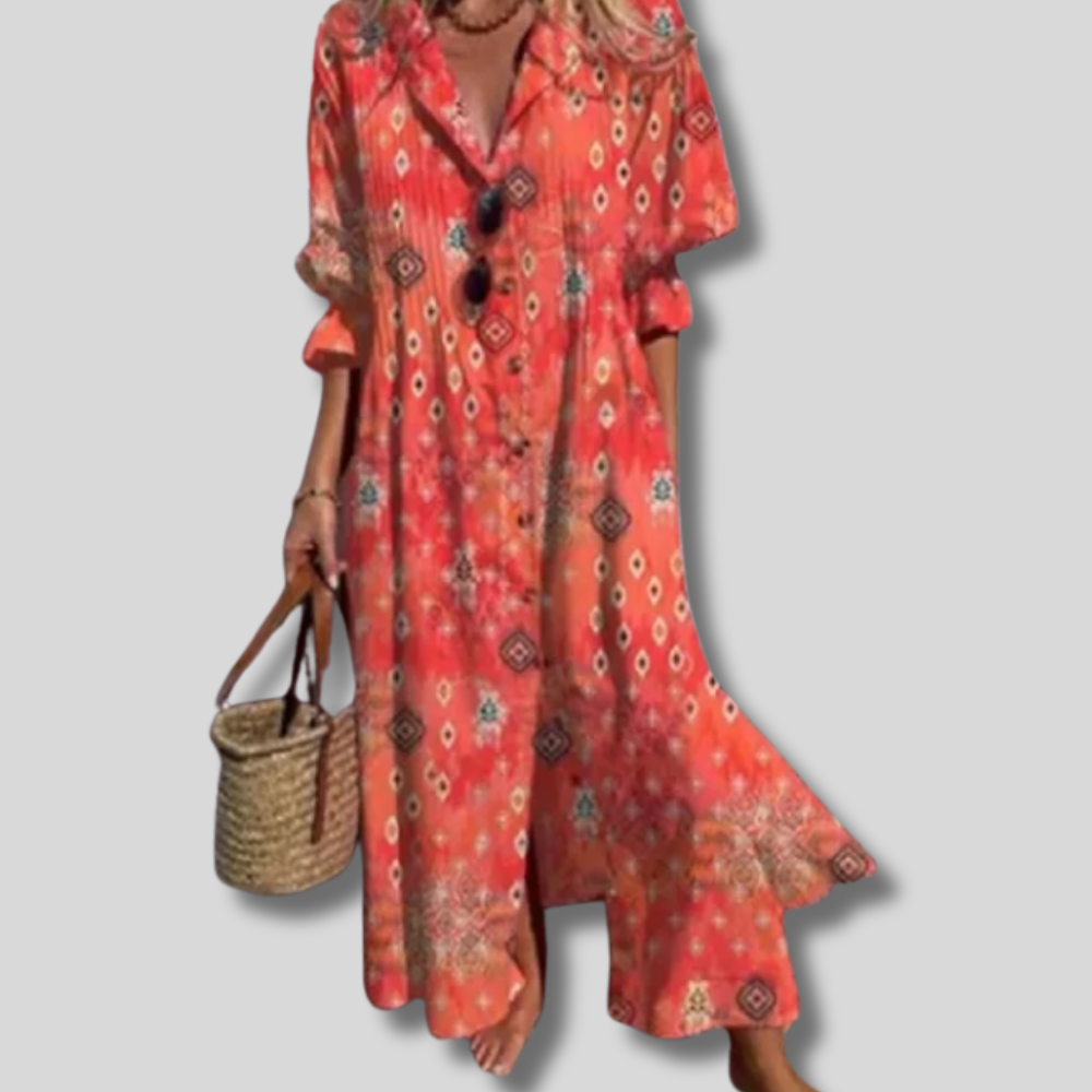 Bohemian Bliss: Odessa Chic Dress