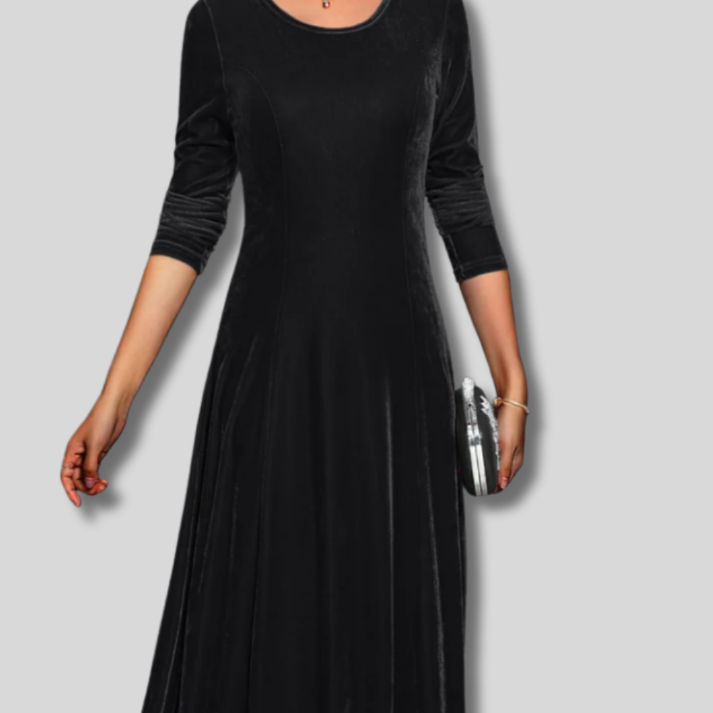 Sheza | Elegant Midi Dress for That Perfect Formal Look