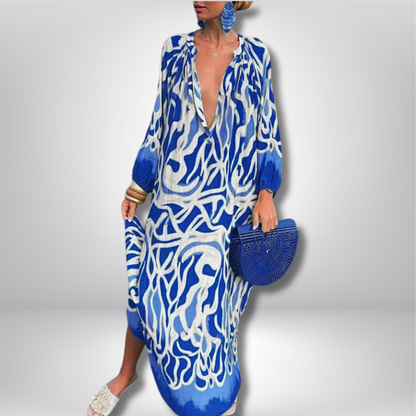 Fenna - Chic Bohemian Dress with Effortless Elegance