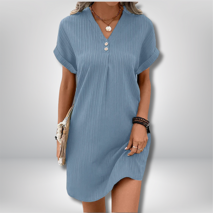 Gorgeous Matilda V-Neck Dress for Effortless Elegance