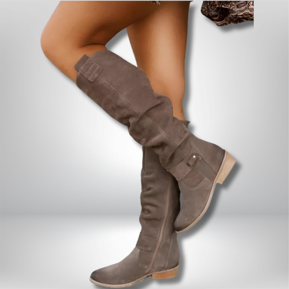 Stylish Keira Suede Ankle Boots
