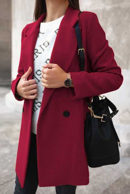 Devika | Chic and Stylish Lapel Coat