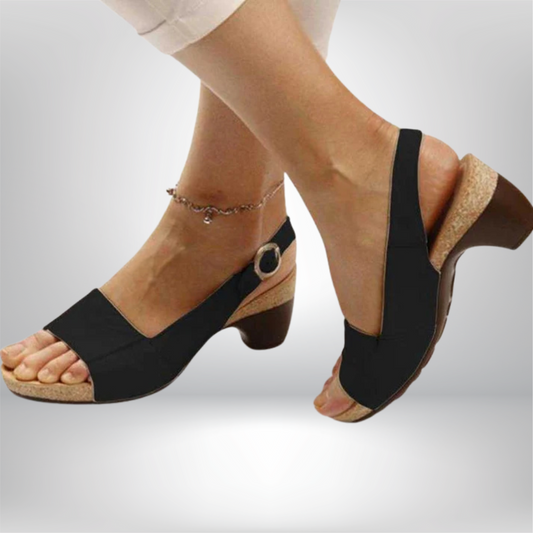 Una - Chic and Stylish Heeled Sandals