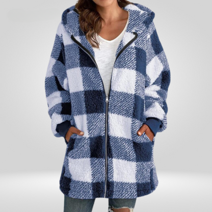 Novalee | Snug and Stylish Plaid Jacket