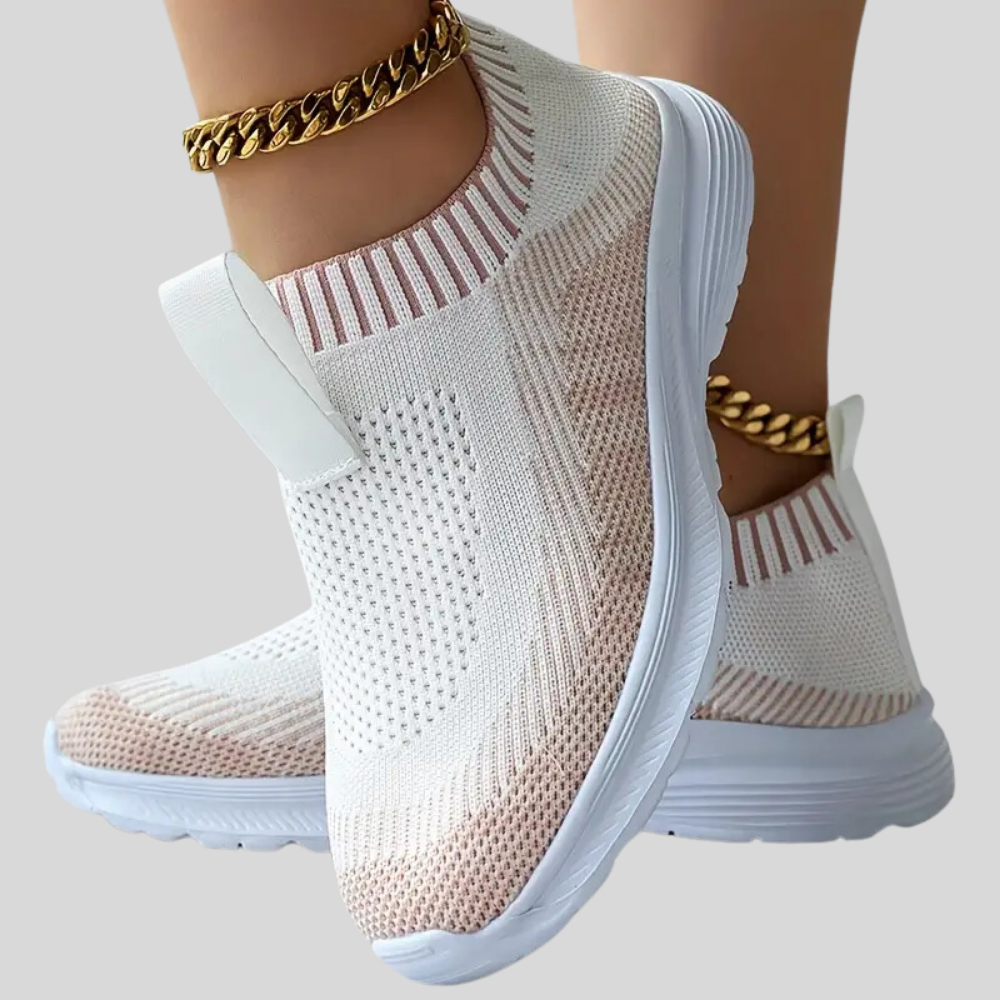 Stylish and Comfortable Knitted Sneakers for Women - CLAIRE Collection