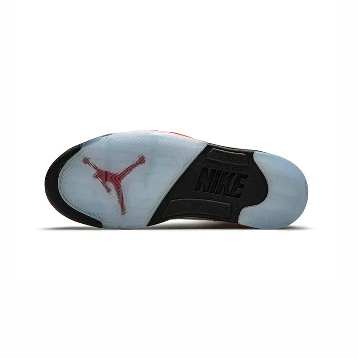 Crimson Apex – Silver Crest Air-Cushion High-Top Sneaker