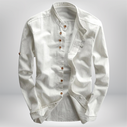 Samuel - Stylish Linen Shirt for Effortless Chic