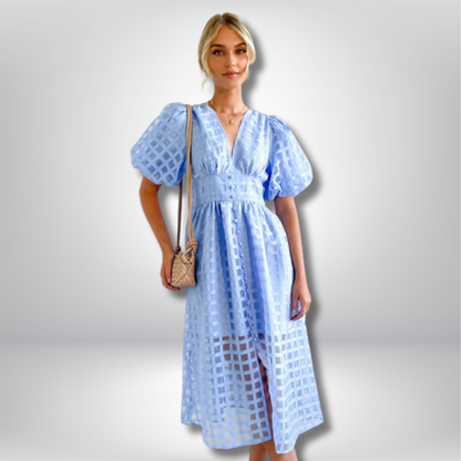 Imani - Joyful Summer Midi Dress for Effortless Style