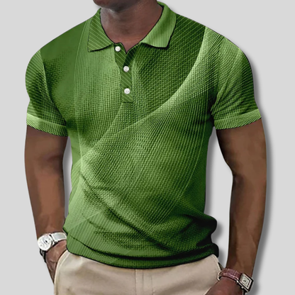 Donovan - Trendy Orange Men's Polo Shirt for Effortless Style