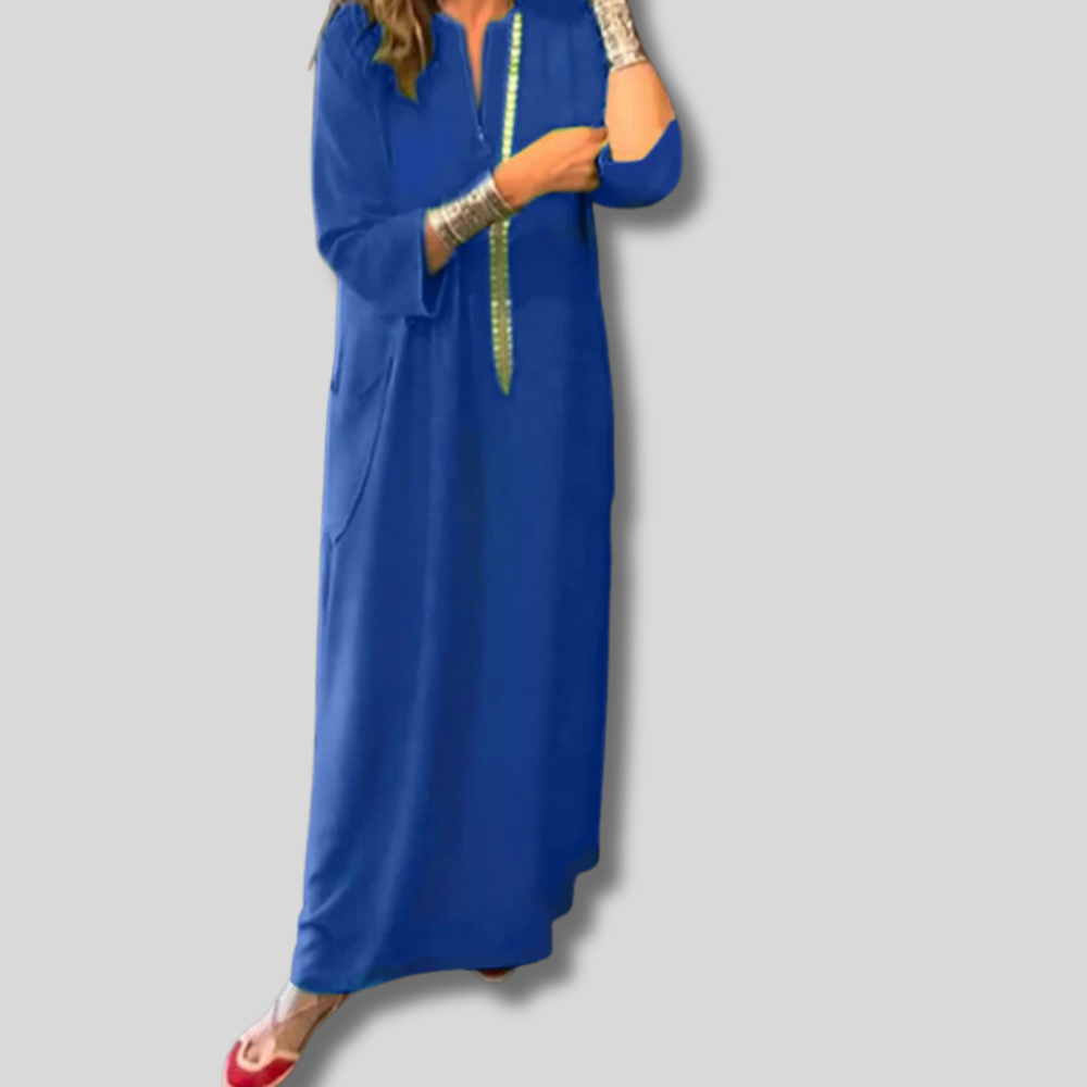 Amara - Stylish and Cozy Maxi Dress for Effortless Style